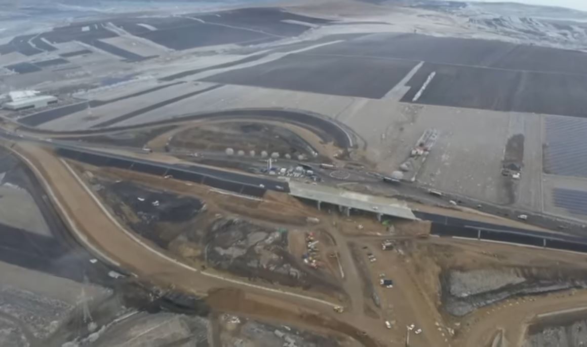VIDEO Lucrările pe şantierul drumului de legătură A3 - DN1 de la Tureni au ajuns la un stadiu de 80%. Când va fi finalizat proiectul