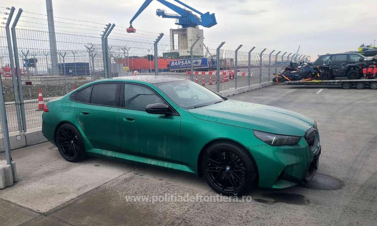 Bolid în valoare de 750.000 de lei, căutat de autorităţile din Polonia, descoperit în Portul Constanţa