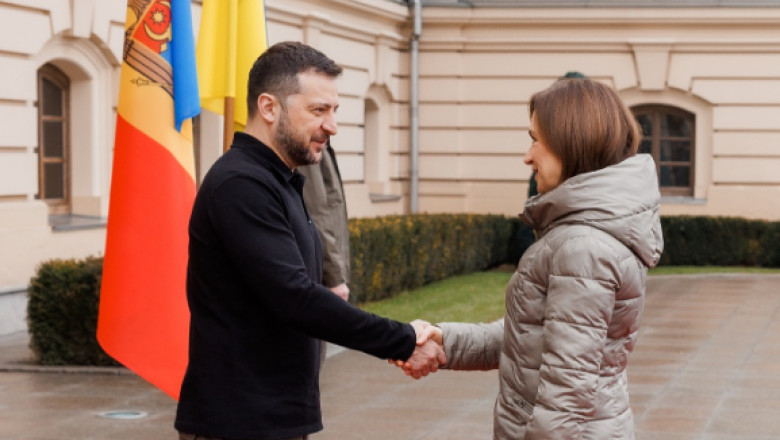 volodimir zelenski da noroc cu maia sandu