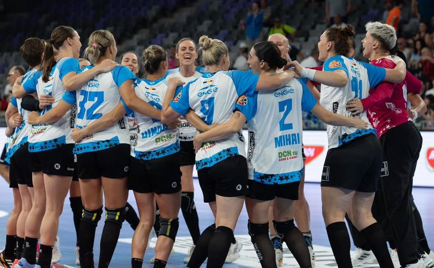 CSM Bucureşti a învins Nykobing în deplasare şi a urcat în clasamentul grupei A din Liga Campionilor