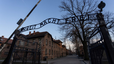 Imaginea simbolică a lagărului de la Auschwitz. Foto: Profimedia Images