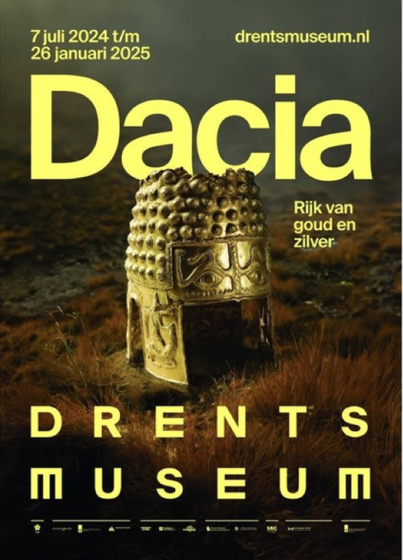 Afișul expoziției românești din Olanda
