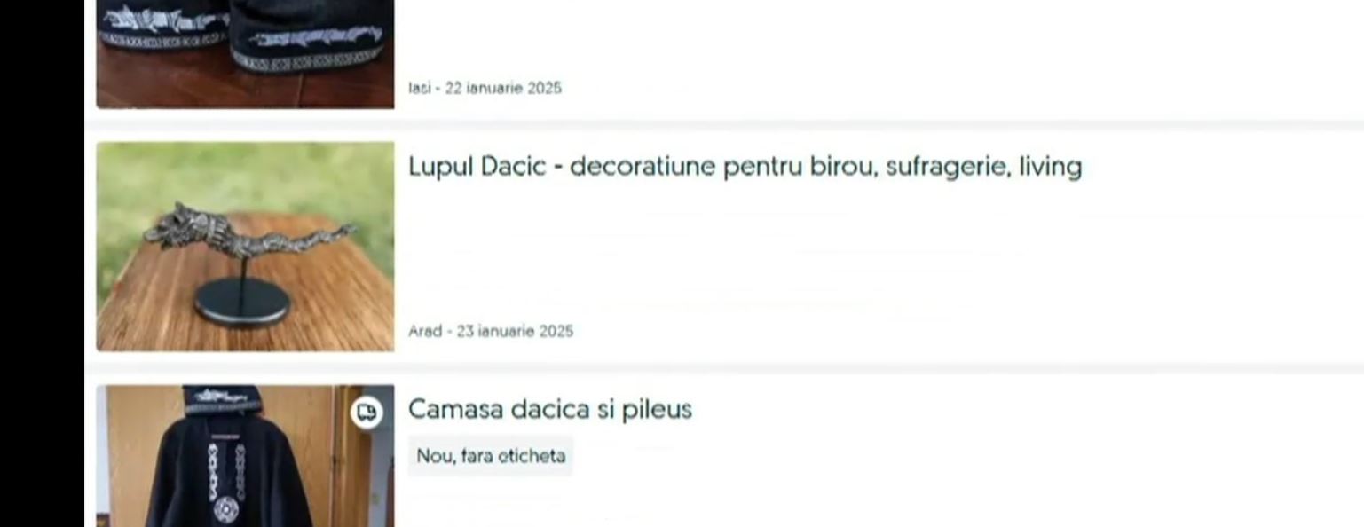 Bijuteriile dacice au ajuns la mare căutare printre români. Experții recomandă prudență: „Nu credeți în tot ce se vinde pe internet”