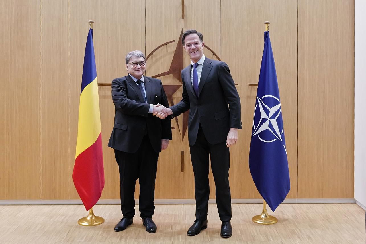 Ministrul de Externe a avut o întrevedere cu secretarul general al NATO Mark Rutte. Discuții despre acţiunile maligne ale Rusiei