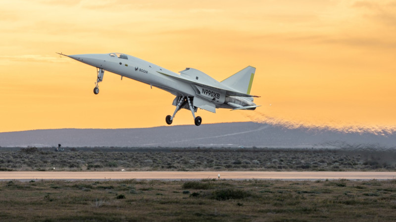 XB-1 Supersonic Prototype Makes Second Flight