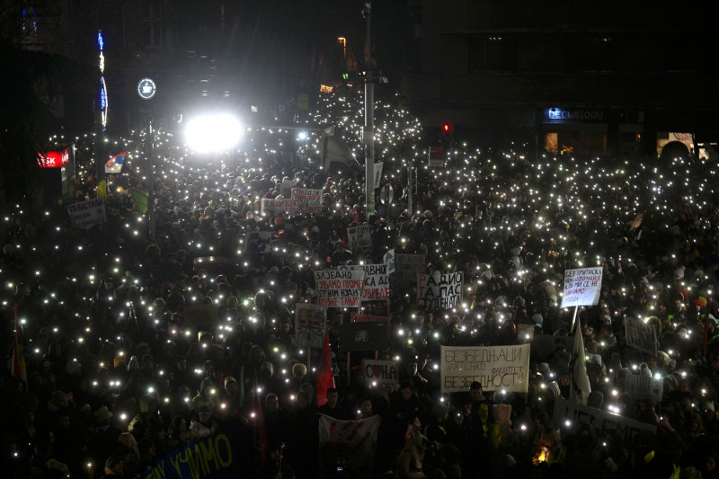 Novak Djokovici condamnă actele de violență împotriva protestatarilor din Serbia