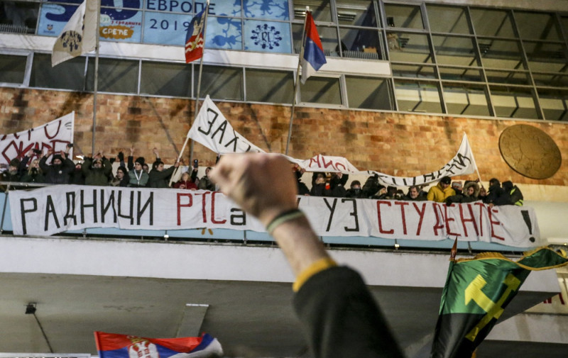 Novak Djokovici condamnă actele de violență împotriva protestatarilor din Serbia