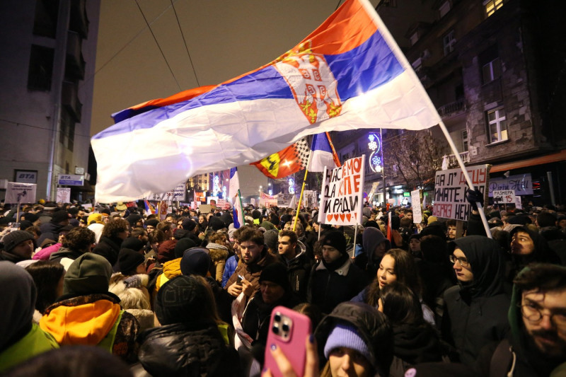 Novak Djokovici condamnă actele de violență împotriva protestatarilor din Serbia