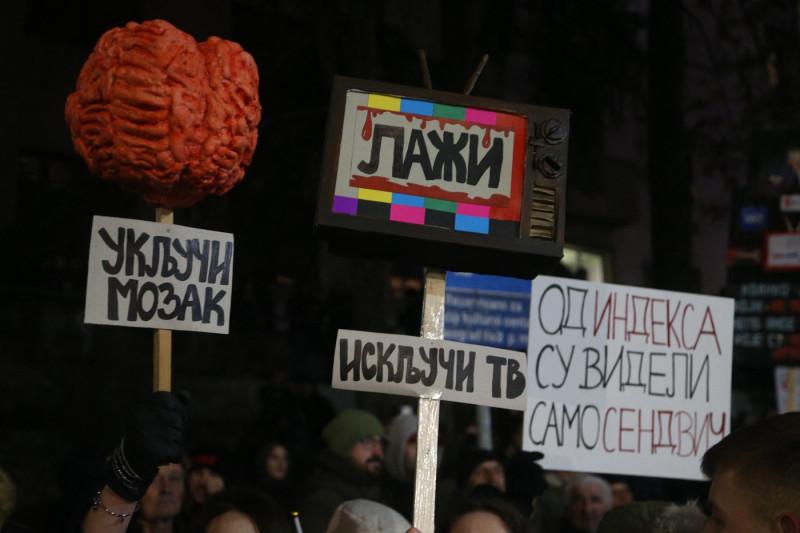 Novak Djokovici condamnă actele de violență împotriva protestatarilor din Serbia