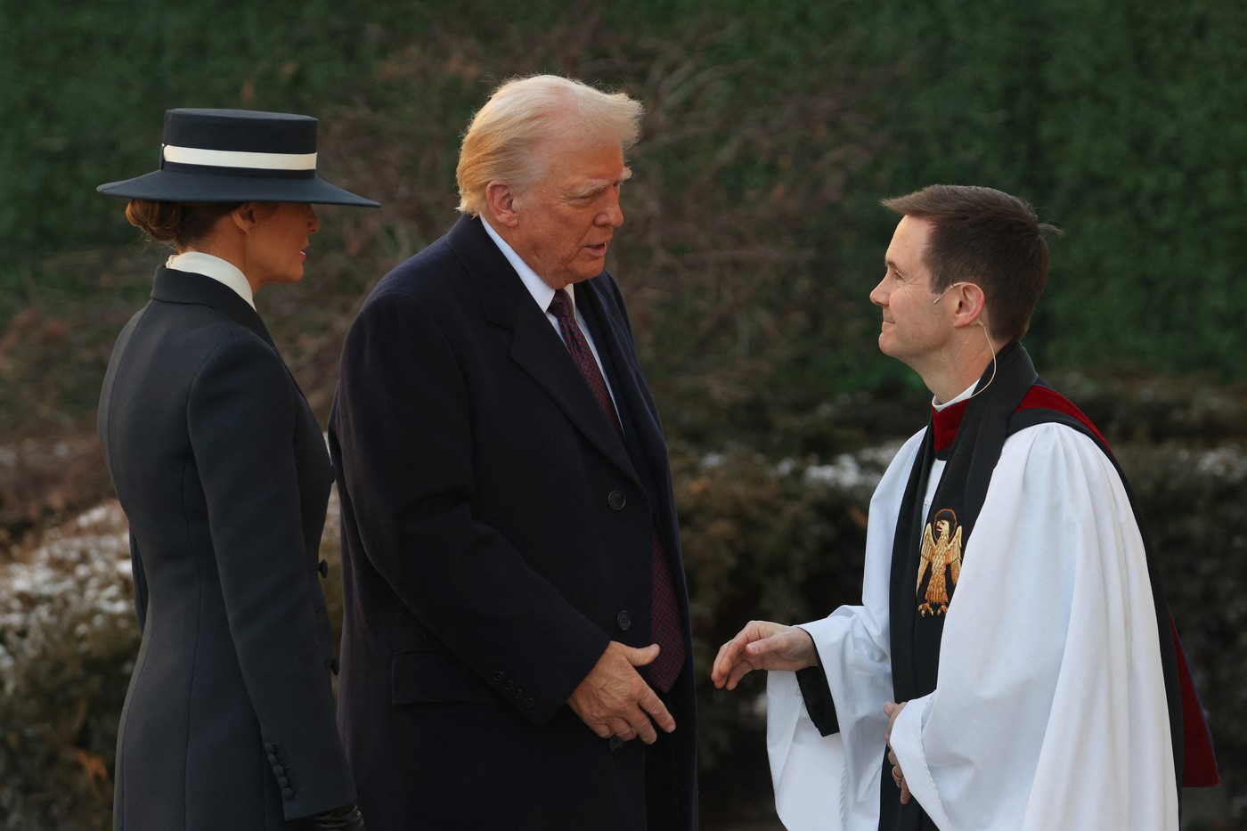 Ziua învestirii lui Donald Trump. Republicanul a ajuns la Casa Albă, cu soția sa Melania, pentru o ceremonie tradițională