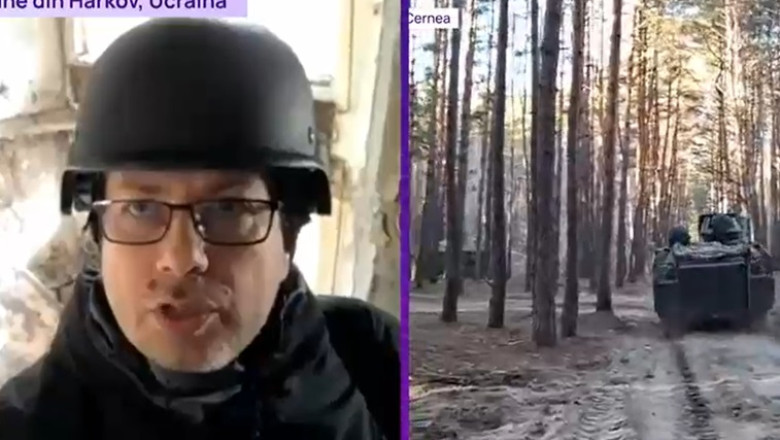 remus cernea și un tanc