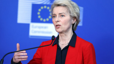 ursula von der leyen sustine un discurs