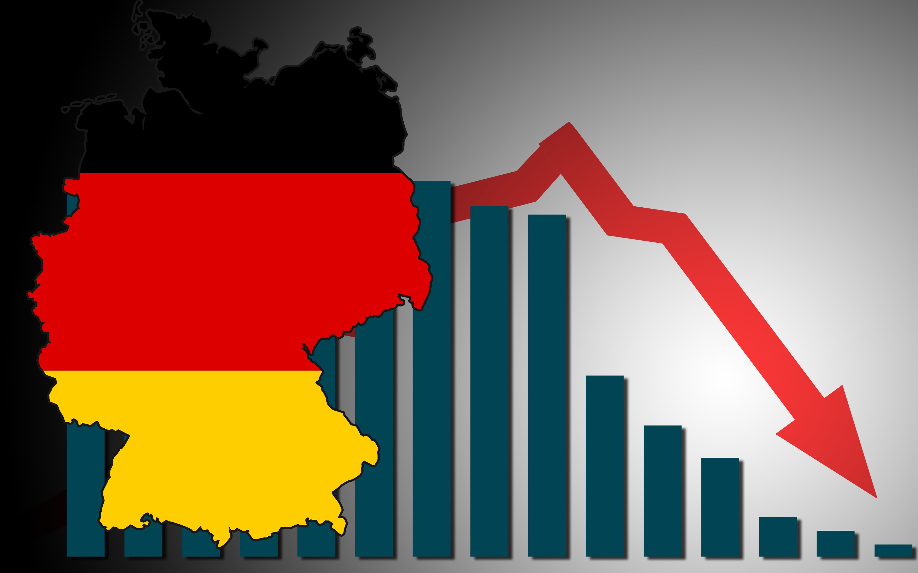 Economia Germaniei continuă să scadă pentru al doilea an consecutiv. Care a fost declinul în 2024