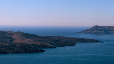 Santorini Islands in the Aegean Sea