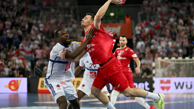 France v Croatia, Arena Zagreb, Zagreb - 30 Jan 2025