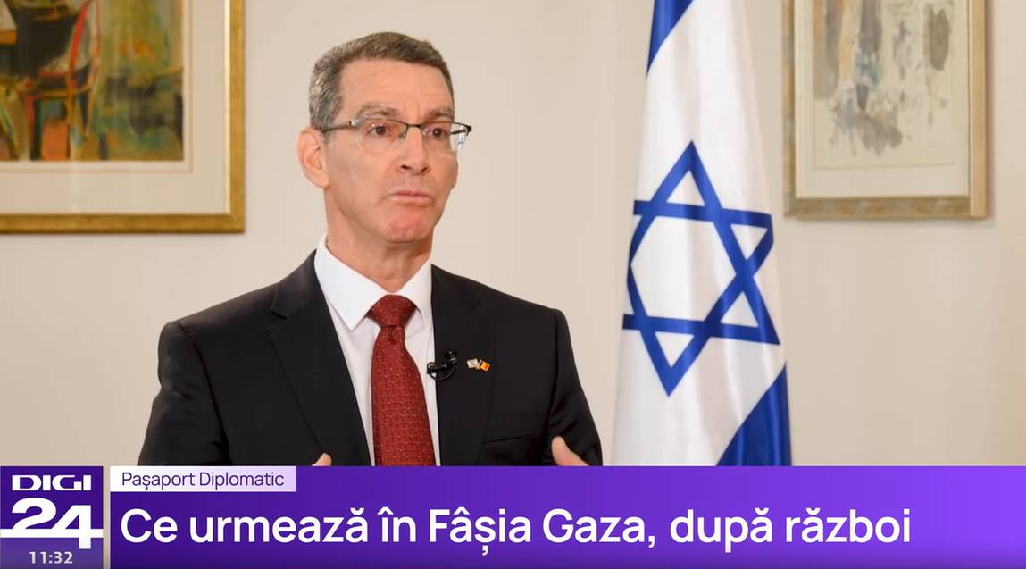 Lior Ben Dor, ambasadorul Israelului la București - Prețul armistițiului între Israel și Hamas