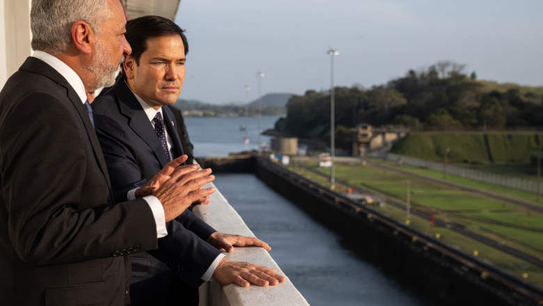 U.S Secretary of State Rubio Visits Panama Canal