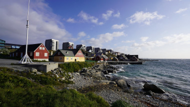Portul colonial din Nuuk Groenlanda Foto Profimedia