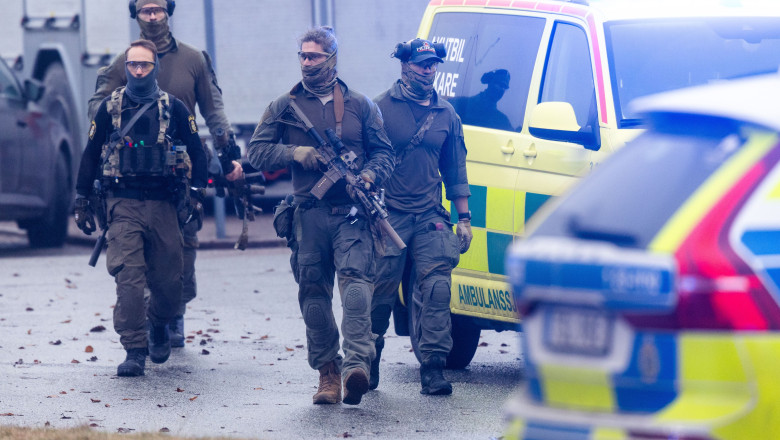 Several dead in central Sweden school shooting, Orebro, Sweden, Örebro - 04 Feb 2025