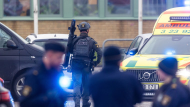 Several dead in central Sweden school shooting, Orebro, Sweden, Örebro - 04 Feb 2025