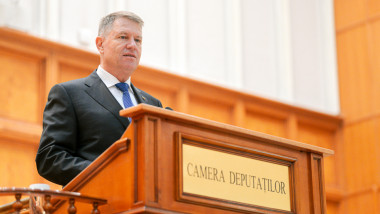 klaus iohannis plen reunit parlament