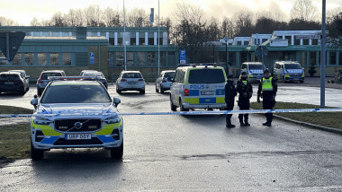 Sweden’s King and Queen visit high school after tragic shooting