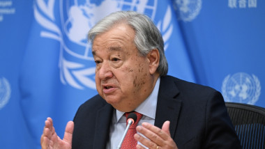 United,Nations,Secretary-general,Antonio,Guterres,Made,A,Statement,To,Journalists