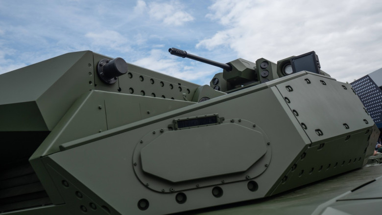Eurosatory 2024 Rüstungsmesse Paris Frankreich KMW+NEXTER Defense Systems N.V. KNDS-Demonstrator für möglichen Nachfolge