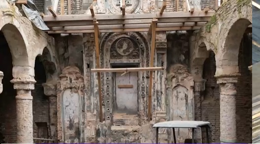Sinagoga din Constanța va fi restaurată. Cum arată acum clădirea folosită ca depozit de armament în Al Doilea Război Mondial