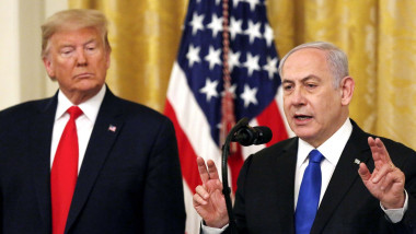 President Donald Trump Welcomes Israel`s Prime Minister Benjamin Netanyahu to the White House