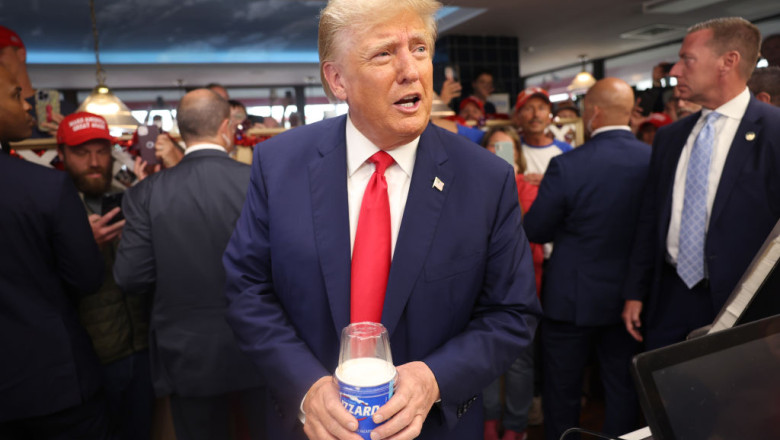 President Trump Speaks In Council Bluffs, Iowa