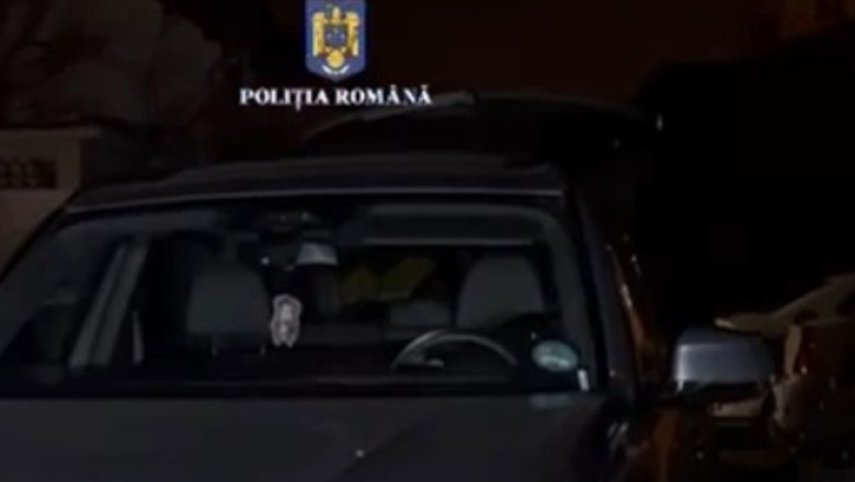 masina furata din olanda, gasita la cluj