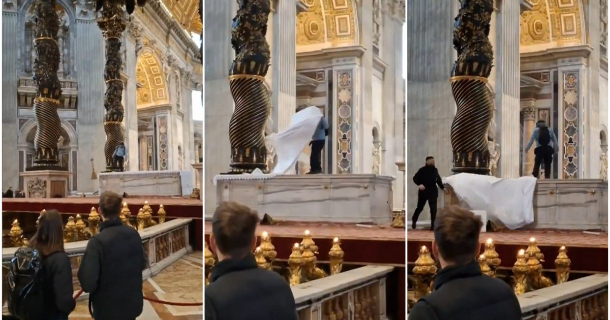 Vandalism la Vatican: Un român distruge altarul Bisericii Sf. Petru