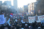 Students, protesting against train accident, reach Novi Sad