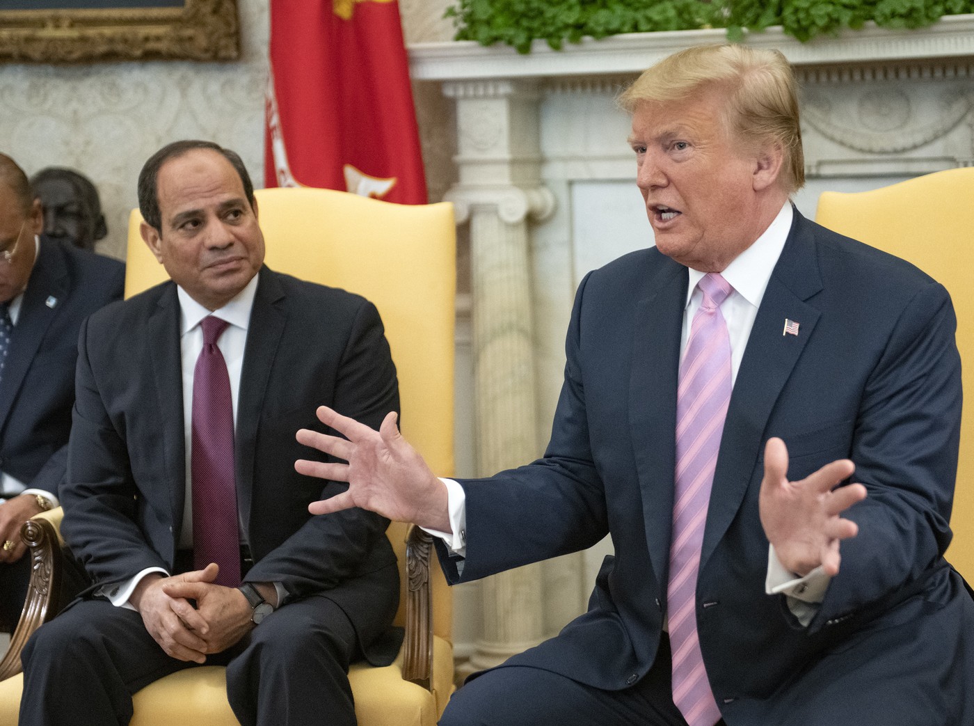 Președintele Egiptului i-a spus lui Trump că lumea „contează pe el” pentru un acord de pace „permanent” între Israel și palestinieni