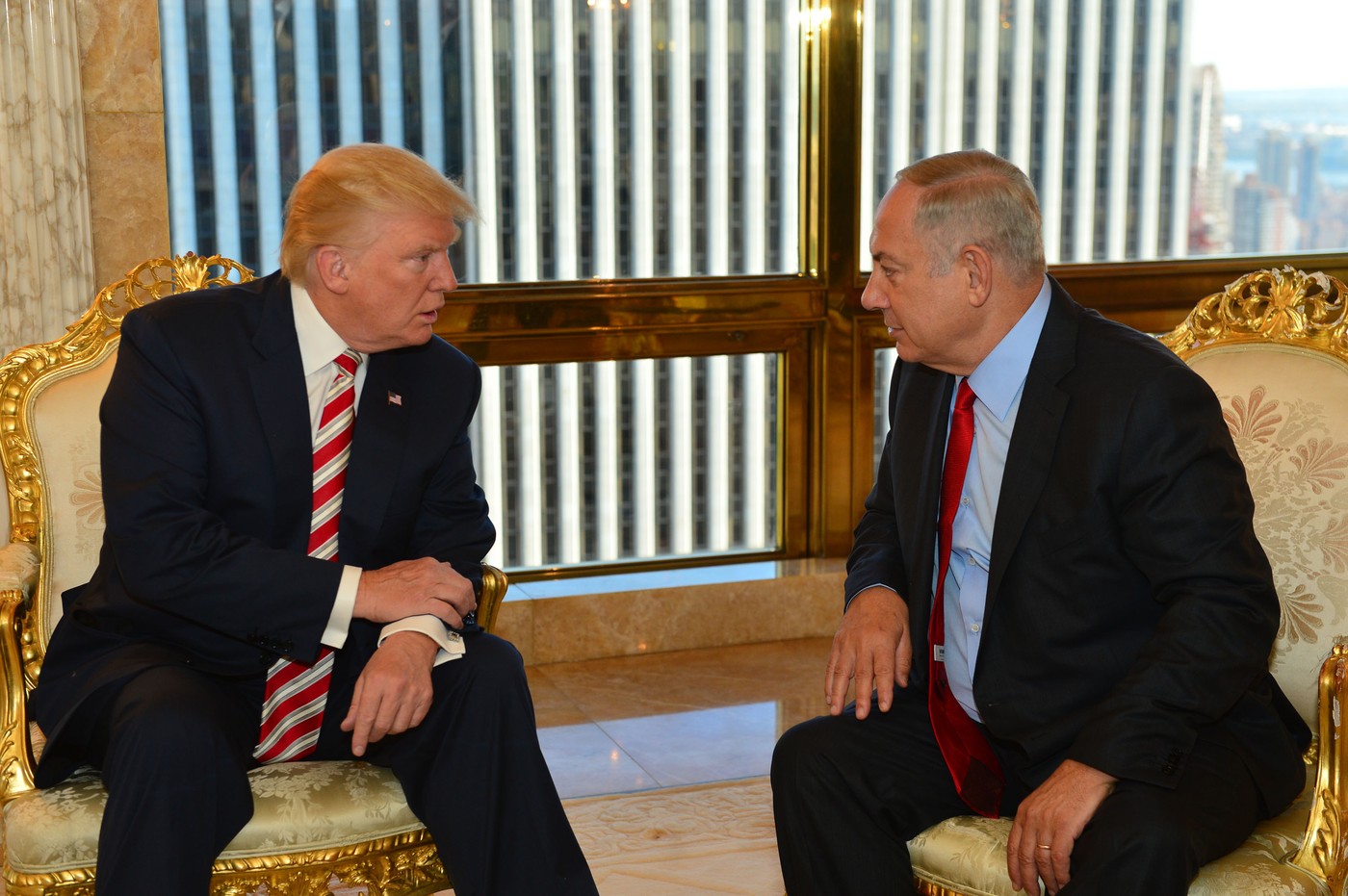 Primul lider mondial care are o întâlnire formală cu președintele SUA. Netanyahu se vede, marţi, cu Trump, la Washington