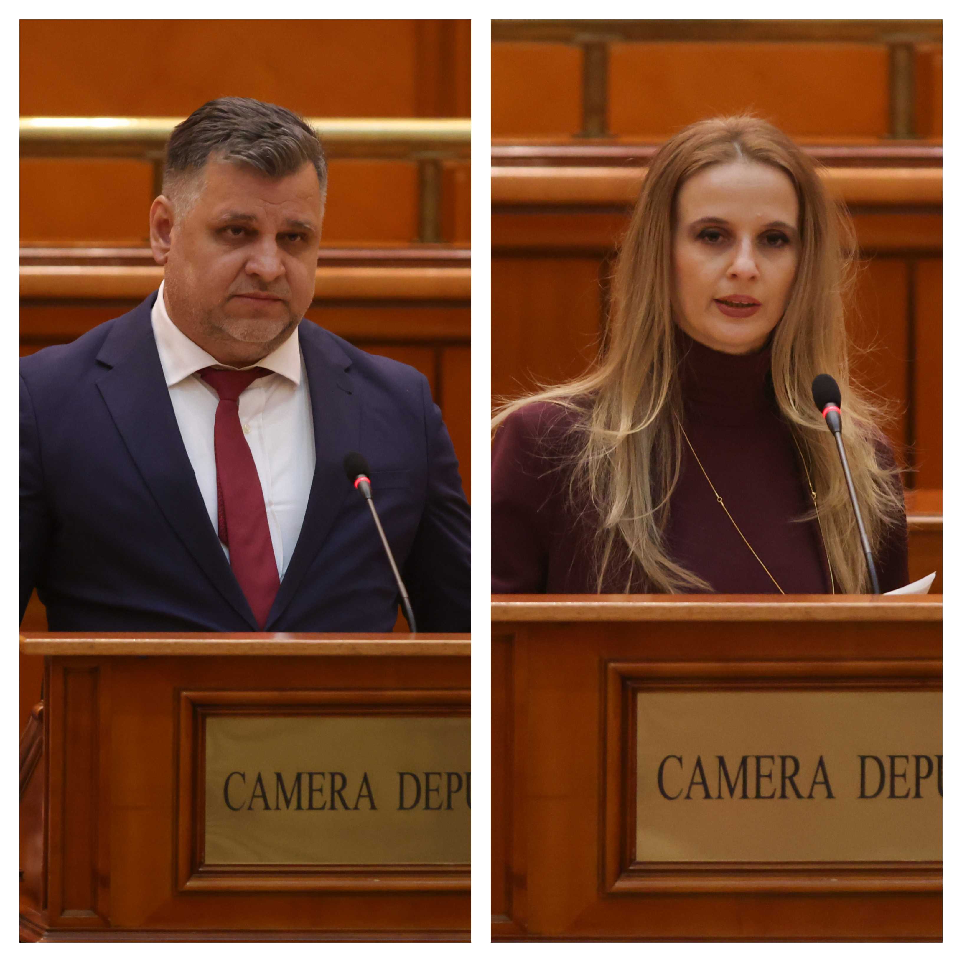 Deputații POT, Monica și Radu Ionescu, excluși din partid. „Promovarea și încurajarea violenței”, principalele acuzații