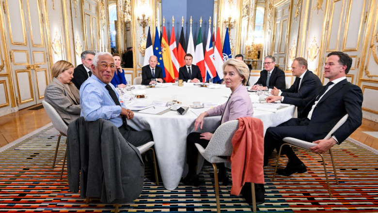 European Leaders Hold Emergency Summit On Ukraine