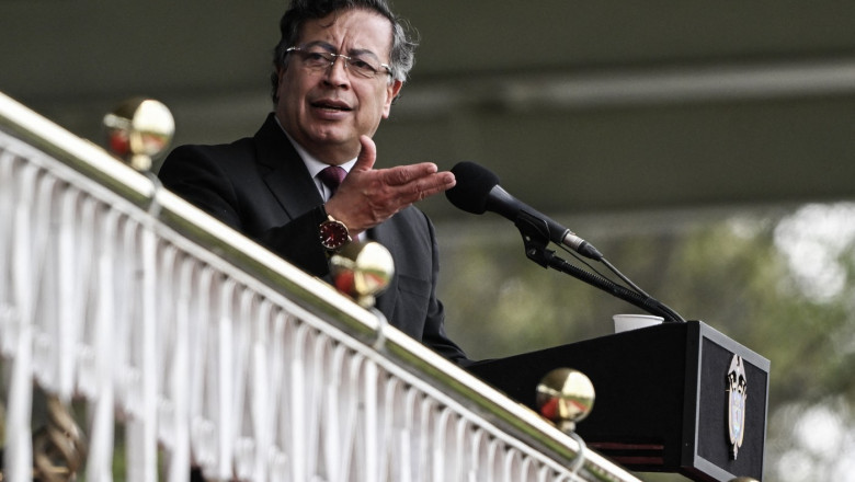 Preşedintele columbian Gustavo Petro