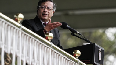 Preşedintele columbian Gustavo Petro