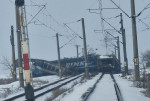 accident tren olt