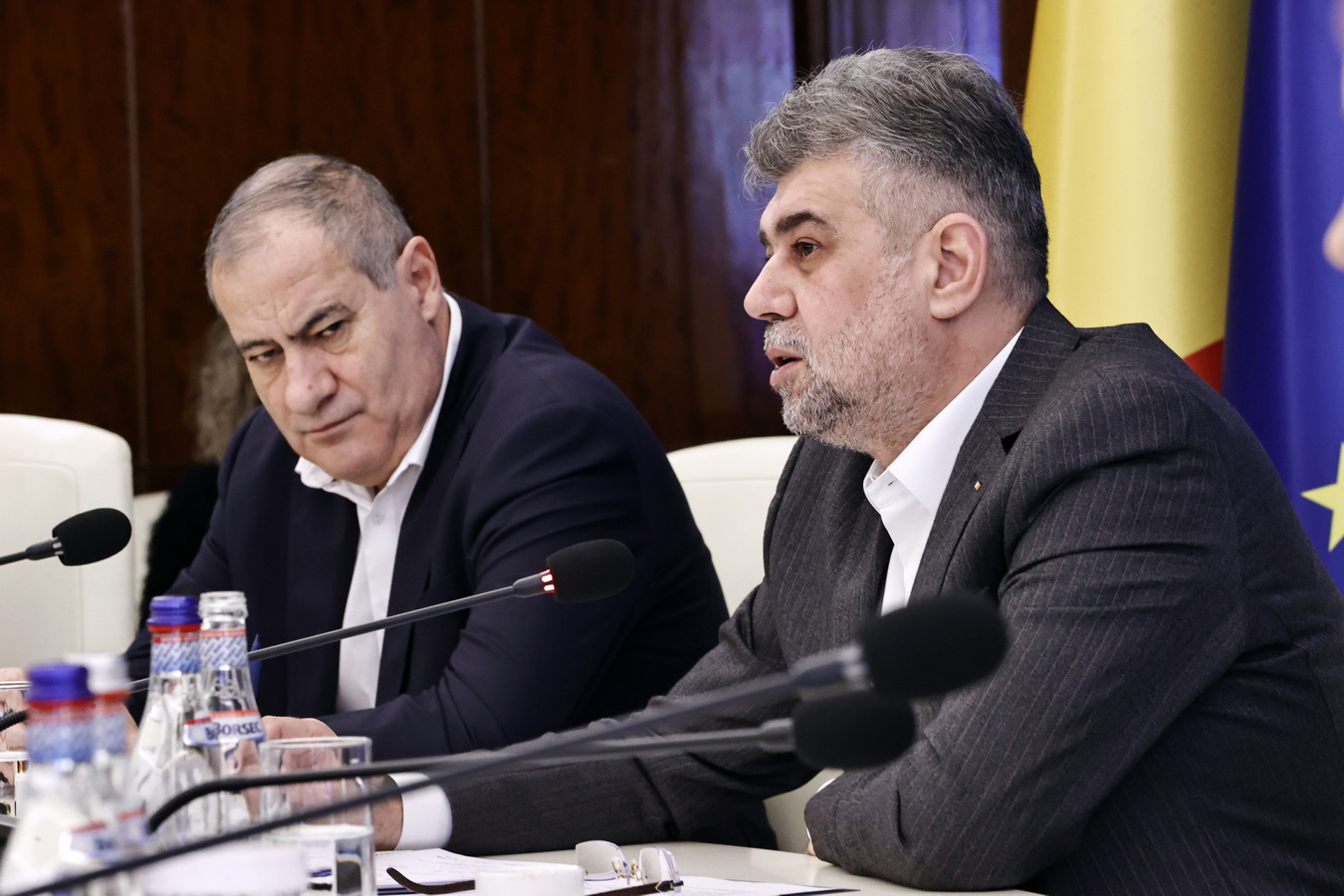 Marcel Ciolacu, după întâlnirea cu investitorii străini: Estimăm o creștere economică de 2,5% în acest an