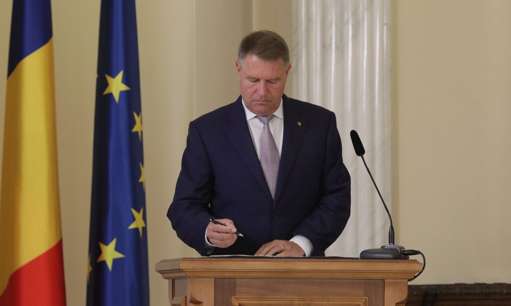Cum arată demisia lui Iohannis. Documentul a fost transmis Parlamentului