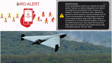 Mesaj RO-Alert în județul Tulcea, după un nou atac al Rusiei în