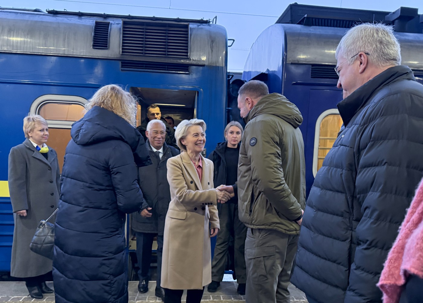 Liderii UE au ajuns la Kiev, în ziua când se împlinesc trei ani de război. Von der Leyen: „În această luptă e în joc destinul Europei”