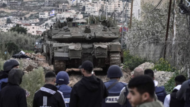 Palestinian Israeli conflict in Jenin, Palestine - 23 Feb 2025