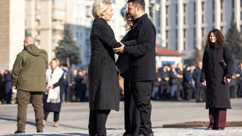 ursula von der leyen la kiev