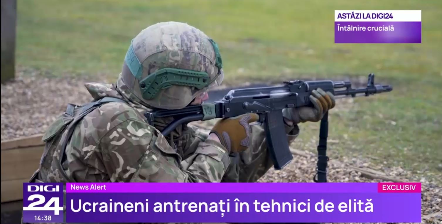 Ucraineni antrenați în tehnici de elită. Pregătirea intensivă se face în Marea Britanie
