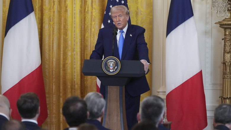 French President Emmanuel Macron Visit To Washington DC