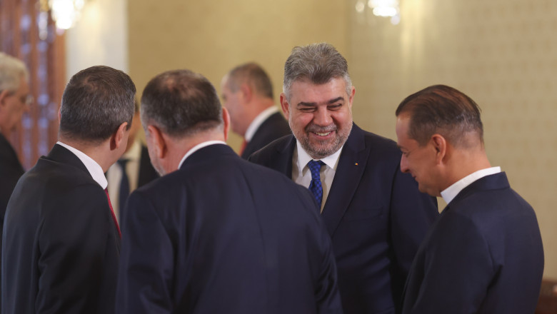 BUCURESTI - PALATUL COTROCENI - CONSULTARI CU PARTIDELE - 26 FEB